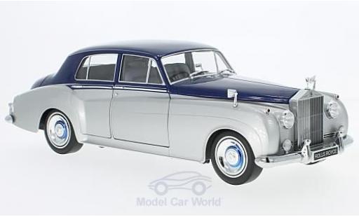 Rolls Royce Silver Cloud 1/18 Minichamps II silber/blau RHD 1960 modellautos