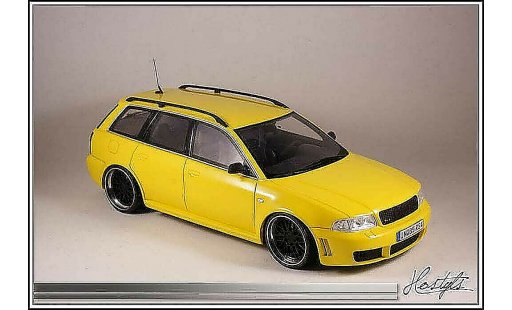Audi RS4 avant 1/18 Ottomobile B5 Black and Yellow modellautos