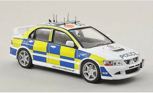 Mitsubishi Lancer Evolution VIII 1/43 IXO Evo Essex Police - ANPR Intercept Team Polizei (UK) 2007 modellautos