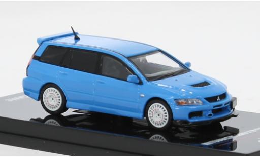 Mitsubishi Lancer 1/64 INNO64 Evoluti blau 1:64 modellautos