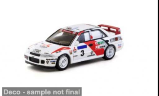 Mitsubishi Lancer 1/64 Tarmac Works Evolution II Rally Hong Kong-Peking 1994 #3 K.Eriksson/S.Parmander 1:64 modellautos