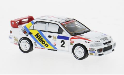Mitsubishi Lancer 1/64 Tarmac Works Evolution III Rally Hong Kong-Peking 1:64 modellautos