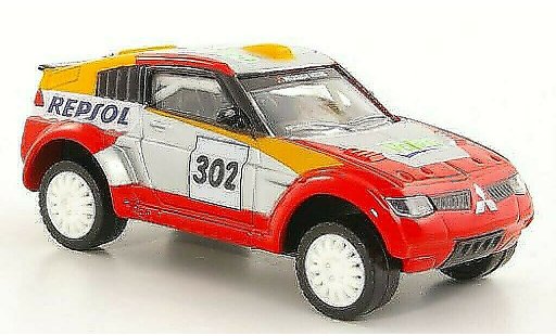 Mitsubishi Pajero Evolution 1/43 Norev No.302 Repsol - Valeo modellautos