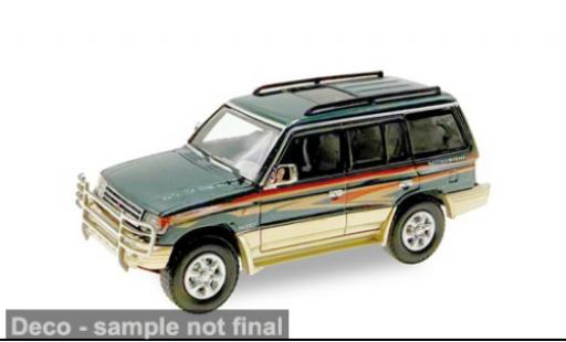 Mitsubishi Pajero 1/87 Micro City 87 grün/Dekor 1:87 modellautos