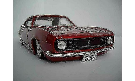 Chevrolet Camaro Z28 1/18 Ertl street racer rot 1967 modellautos