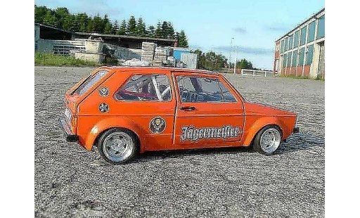 Volkswagen Golf GTI 1/18 Solido jagermeister modellautos