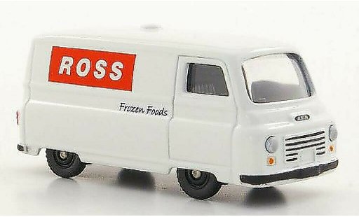 Morris J2 Van 1/76 Corgi Kasten Ross Frozen Foods RHD modellautos