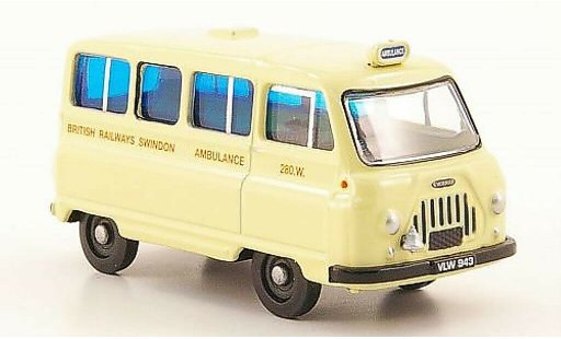 Morris J2 Minibus 1/76 Oxford British Railways Ambulanz modellautos