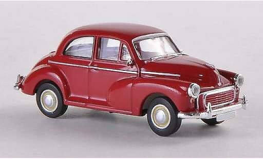 Morris Minor Base 1/87 Brekina rot (GB) modellautos