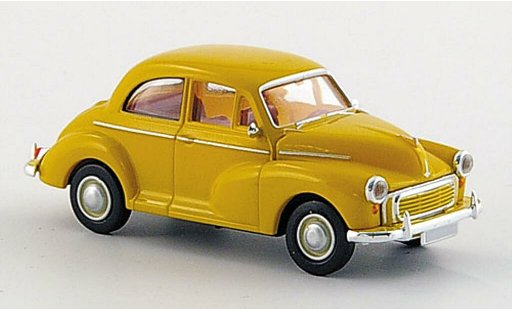 Morris Minor Base 1/87 Brekina Limousine gelb modellautos