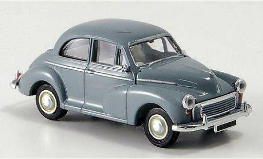 Morris Minor Base 1/87 Brekina Rechtslenker grau modellautos