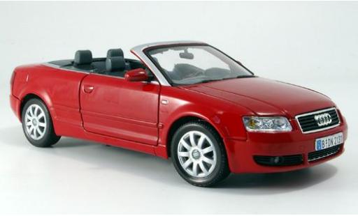 Modellautos Audi A4 1/18 Motormax Cabriolet rot 2004 Audi A4 1/18 Motormax Cabriolet rot 2004 modellautos