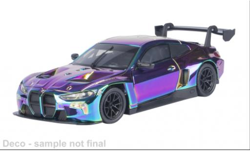 Modellautos Bmw M4 1/24 Motormax GT3 violett/blau 1:24 Bmw M4 1/24 Motormax GT3 violett/blau 1:24 modellautos