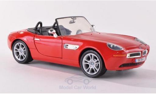 Bmw Z8 1/24 Motormax rot ohne Vitrine modellautos