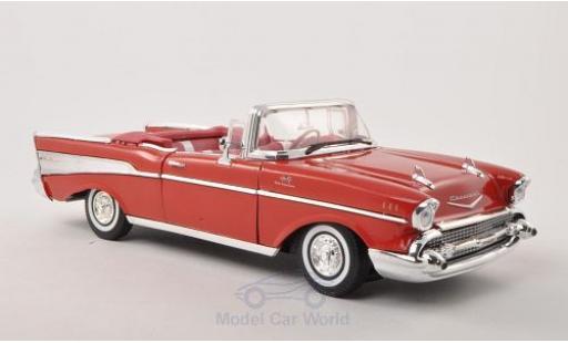 Chevrolet Bel Air 1957 1/18 Motormax Cabrio rot 1957 modellautos
