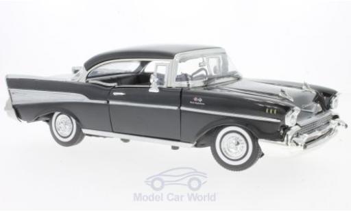 Chevrolet Bel Air 1/18 Motormax schwarz 1957 modellautos