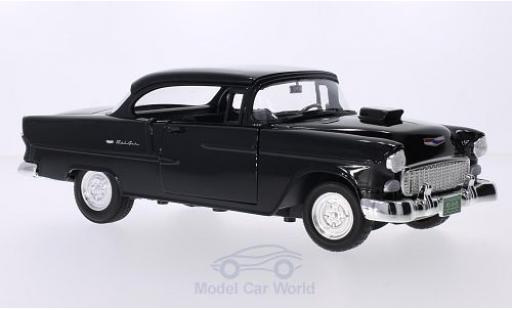 Chevrolet Bel Air 1/18 Motormax Tuning schwarz 1955 modellautos