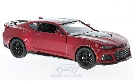 Chevrolet Camaro ZL1 1/24 Motormax ZL1 mettalic rot 2017 modellautos