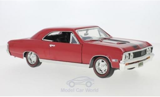 Modellautos Chevrolet Chevelle 1/18 Motormax SS 396 rot/schwarz 1967 Chevrolet Chevelle 1/18 Motormax SS 396 rot/schwarz 1967 modellautos