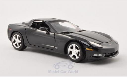 Chevrolet Corvette C6 1/24 Motormax (C6) schwarz 2005 modellautos