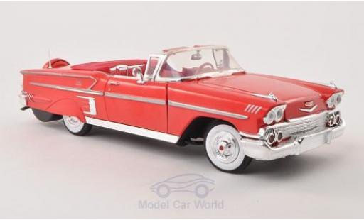 Modellautos Chevrolet Impala 1/18 Motormax Cabrio rot 1958 Chevrolet Impala 1/18 Motormax Cabrio rot 1958 modellautos