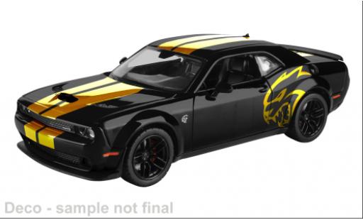 Modellautos Dodge Challenger 1/24 Motormax Hellcat SRT schwarz/gold 2018 1:24 Dodge Challenger 1/24 Motormax Hellcat SRT schwarz/gold 2018 1:24 modellautos