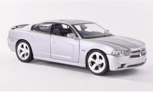 Dodge Charger 1/24 Motormax R/T silber 2011 modellautos