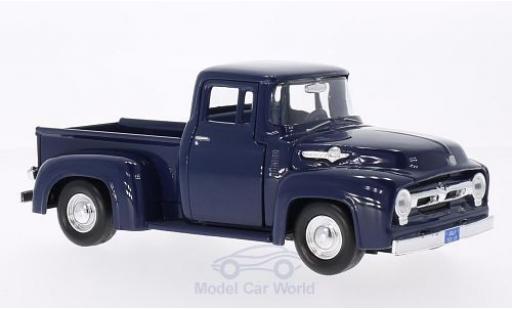 Ford F-1 1/24 Motormax 00 Pick Up blau 1956 modellautos