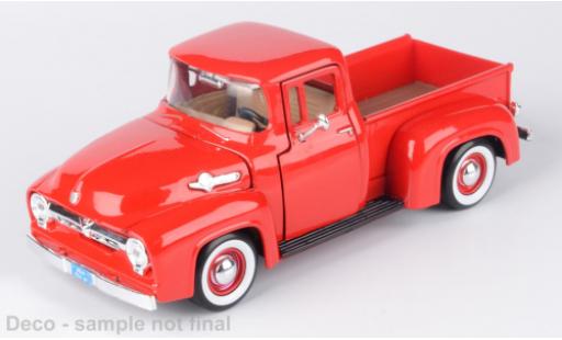 Modellautos Ford F-1 1/24 Motormax 00 rot 1:24 Ford F-1 1/24 Motormax 00 rot 1:24 modellautos