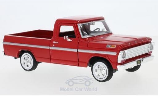 Ford F-1 1/24 Motormax 00 rot 1969 modellautos