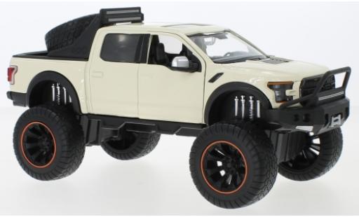 Ford F-1 1/24 Motormax 50 Raptor Off Road beige 2017 Maßstab 1:27 modellautos