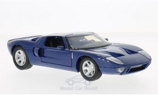 Ford GT 1/24 Motormax Concept blau modellautos