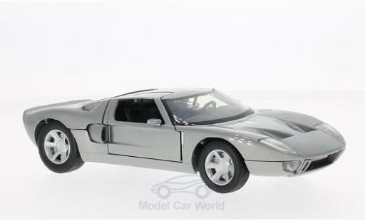 Ford GT 1/24 Motormax Concept mettalic grau ohne Vitrine modellautos