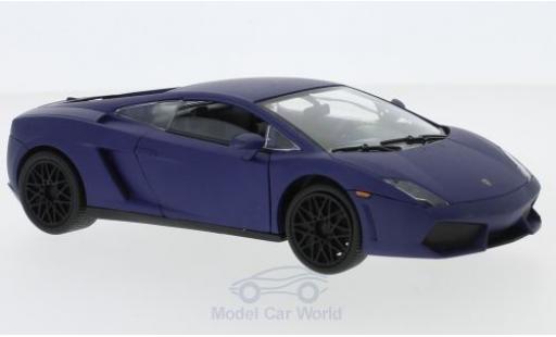 Lamborghini Gallardo 1/24 Motormax LP 560-4 matt-blau 2008 modellautos