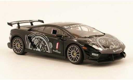 Lamborghini Gallardo 1/24 Motormax LP 560 Super Trofeo schwarz No.1 Blancpain modellautos