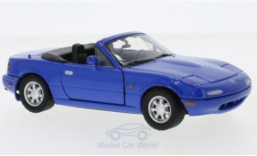 Mazda MX 1/24 Motormax -5 Miata blau modellautos
