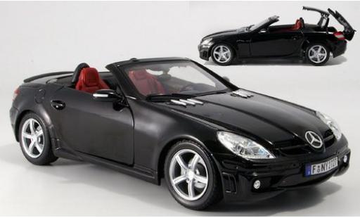 Modellautos Mercedes Classe SLK 1/18 Motormax SLK 55 AMG (R171) schwarz avec fonctionement Verdeckmechanismus Mercedes Classe SLK 1/18 Motormax SLK 55 AMG (R171) schwarz avec fonctionement Verdeckmechanismus modellautos