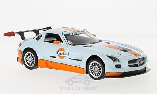 Mercedes SLS 1/24 Motormax AMG GT3 Gulf modellautos