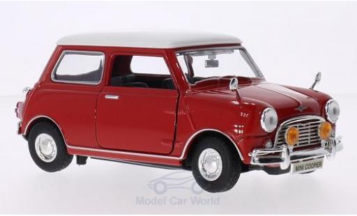 Modellautos Mini Cooper S 1/18 Motormax rot/weiss RHD Mini Cooper S 1/18 Motormax rot/weiss RHD modellautos