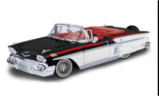 Modellautos Chevrolet Impala 1/24 Motormax schwarz/weiss 1958 Chevrolet Impala 1/24 Motormax schwarz/weiss 1958 modellautos