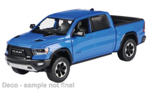 Modellautos Dodge RAM 1/24 Motormax 1500 Crew Cab Rebel bleu 2019 Dodge RAM 1/24 Motormax 1500 Crew Cab Rebel bleu 2019 modellautos