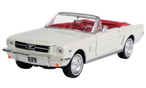Ford Mustang 1/24 Motormax Cabrio weiss 1964 modellautos