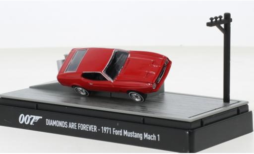 Ford Mustang 1/64 Motormax Mach I James Bond 007 - Diamonds are Forever 1971 modellautos