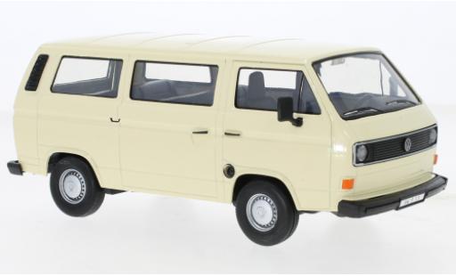Volkswagen T3 1/24 Motormax Bus beige modellautos