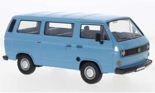 Volkswagen T3 1/24 Motormax Bus blau modellautos
