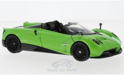 Pagani Huayra 1/24 Motormax Roadster mettalic grün modellautos