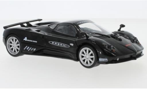 Pagani Zonda 1/24 Motormax F schwarz/Dekor Nuerburgring modellautos