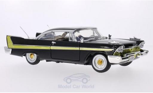 Modellautos Plymouth Fury 1/18 Motormax schwarz 1958 Plymouth Fury 1/18 Motormax schwarz 1958 modellautos