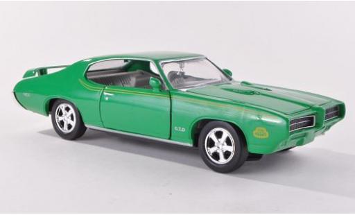 Pontiac GTO 1/24 Motormax Judge gr&uuml;n 1969 1:24 modellautos