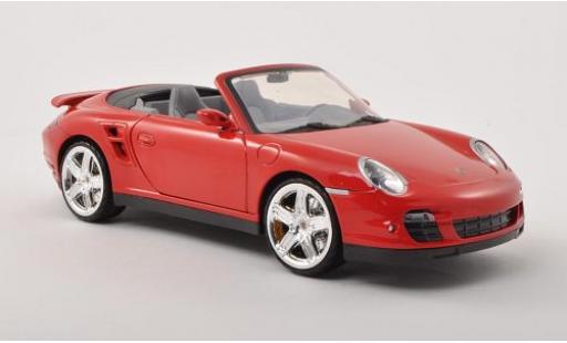 Modellautos Porsche 997 Turbo 1/18 Motormax 911 () Turbo Cabriolet rot Porsche 997 Turbo 1/18 Motormax 911 () Turbo Cabriolet rot modellautos